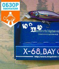 Читать обзор:Megabass X-68 Bay Cat. Гроза малых рек
